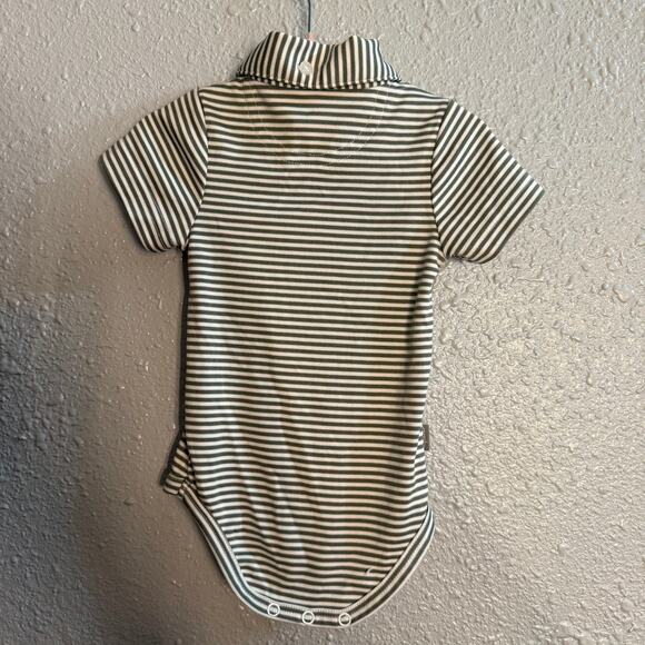 Garb Texas Tech "Carson" INFANT Striped Polo Onesie Size 0-3 months - Picture 5 of 5